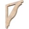 Ekena Millwork Funston Arts & Crafts Smooth Bracket, Douglas Fir, 3 1/2"W x 38"D x 42"H BKT04X38X42FST03SDF - alternate 1